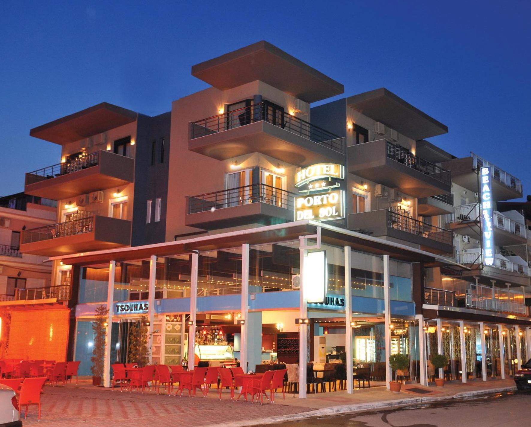 Paralía Porto Del Sol Hotel מראה חיצוני תמונה